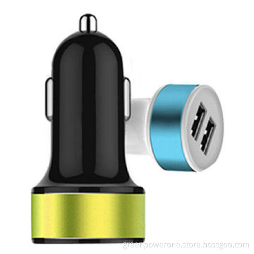 2014 hot-sale dual USB car charger with CE, FCC certifications